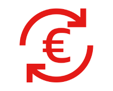 Immagine dello schermo di due frecce